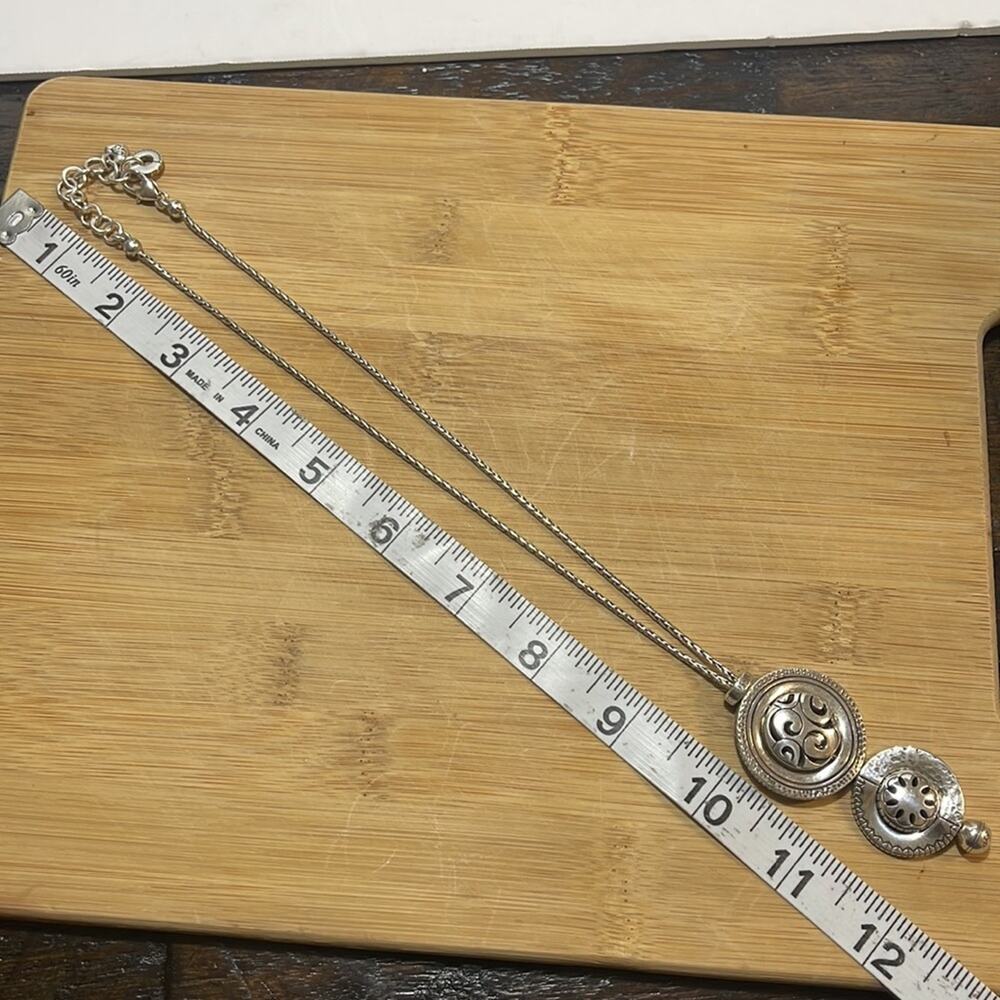 Brighton mixed metals necklace - Picture 5 of 5